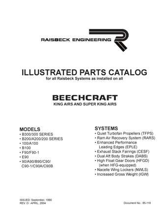 Raisbeck Engineering Beechcraft King Airs And Super King Airs