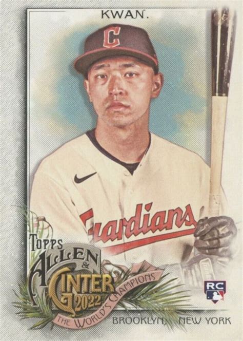 Steven Kwan 2022 Topps Allen Ginter 245 Base PSA 9 Price Guide