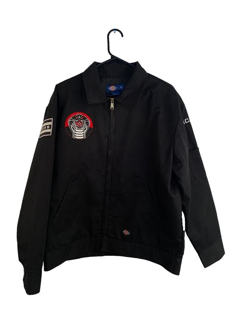 Vintage Cobra Lounge Chicago Mens Quilted Lined Jacke… - Gem