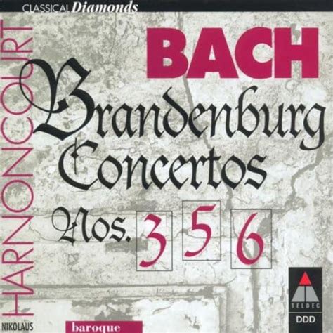 Amazon Co Jp Brandenburg Concertos Harnoncourt Cmw