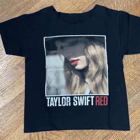 Taylor swift red tour shirt Barely worn Size small I... - Depop