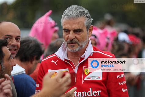 Maurizio Arrivabene Ita Ferrari Team Principal At Formula One World