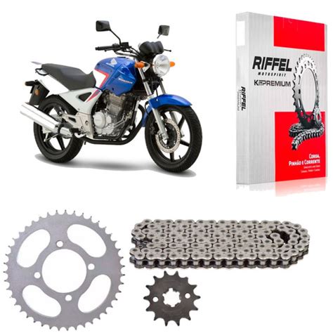 Kit Transmision Riffel Honda Cbx Twister Full Fas Motos Fasmotos