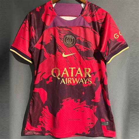 2024 Psg Red Special Edition Training Shirts Europespot