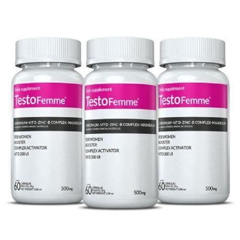 TestoFemme Inove Nutrition 60 Cápsulas 3 Frascos em Promoção Centauro