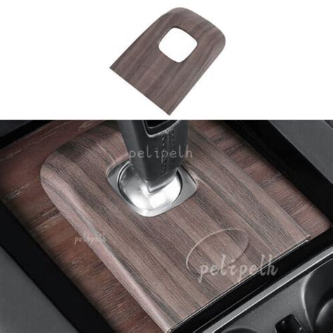 For Discovery Sport 2020 2023 Wood Grain Middle Console Gear Shift