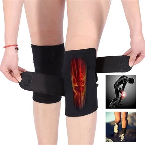 Tourmaline Self Heating Knee Pads Support Magnetic Therapy KneePad Pain