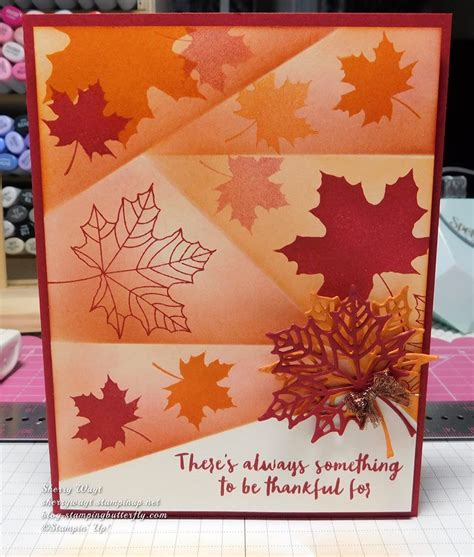 Stampin Up Retiform Using Colorful Seasons And Seasonal Layers Fall