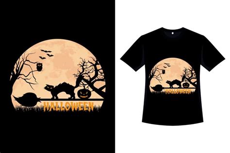 Halloween Scary Cat T Shirt Design Masterbundles