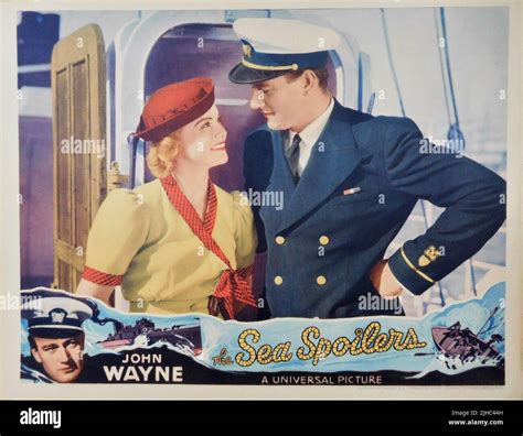 Nan Grey And John Wayne In The Sea Spoilers 1936 Director Frank R