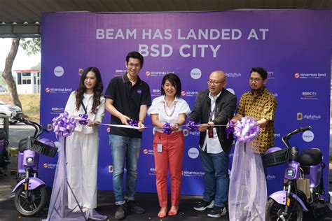 Wujudkan Kota Hijau Berkelanjutan Sinar Mas Land Dan Beam Mobility