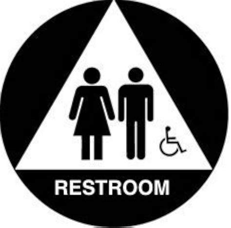 IS1005 Unisex ADA Restroom Sign Palmer Fixture 52 OFF