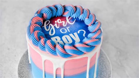 Hoe Maak Je Een Gender Reveal Taart