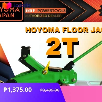 Hoyoma 2T Hydraulic Floor Jack ODV Powertools