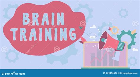 Writing Displaying Text Brain Training Business Showcase Mental