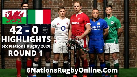 Six Nations Rugby Video Highlights