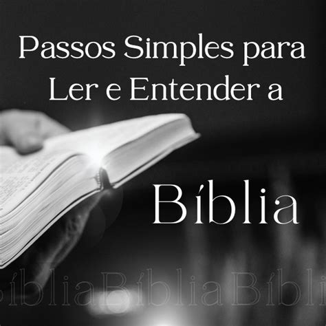 Passos Simples Para Ler E Entender A Bíblia Renato Duarte Silva
