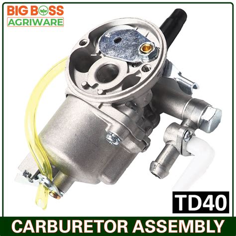 Bba Td40 Carburetor Assembly For Kawasaki Kaaz 2 Stroke Grasscutter Brushcutter Shopee