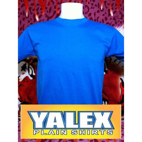 COD Yalex Plain Shirt ( Aqua Blue Roundneck )-NO MINIMUM- | Shopee ...