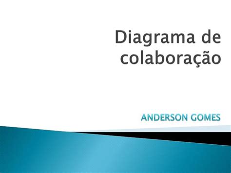 PPT Diagrama de colaboração PowerPoint Presentation free download