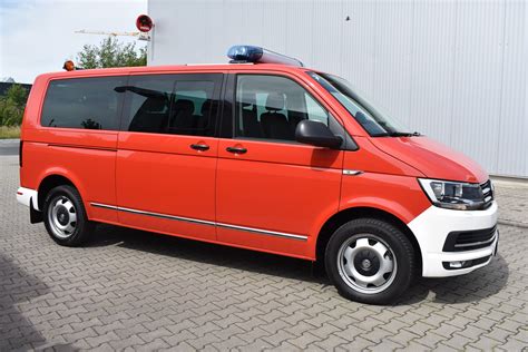 Volkswagen T Tdi Transporter Caravelle Lang Automatik Feuerwehr