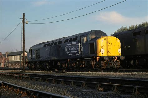 The Transport Library Br British Rail Diesel Locomotive Class 40 40035 At Birkenhead Mpd In