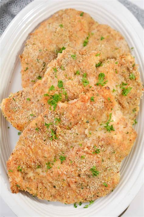 Baked Chicken Schnitzel Sweet Pea S Kitchen