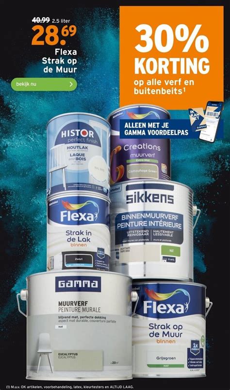 Flexa Strak Op De Muur Aanbieding Bij Gamma