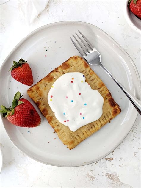 Big Healthy Protein Pop Tarts Sugar Free And Vegan Hayls Kitchen