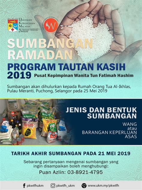 Sumbangan Ramadan Sempena Program Tautan Kasih Pusat Kepimpinan