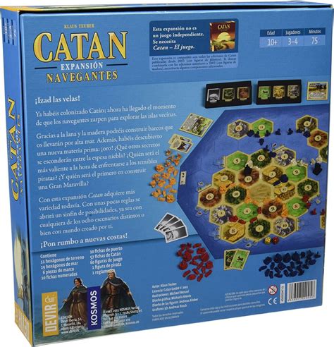 Catan Expansi N Navegantes Juego De Mesa Juegos De Mesa