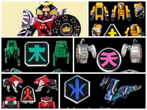 Power Rangers Samurai Megazords