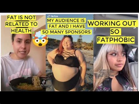 Fat Acceptance Cringe Tik Tok All Fatacceptanse Insane Theories Youtube