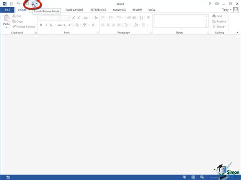 How To Use The Ribbon Interface In Microsoft Word 2013 Simon Sez It