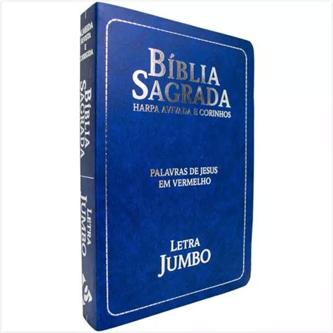 Bíblia Revista Corrigida Letra Jumbo Palavras De Jesus Em Vermelho