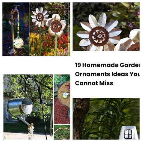 19 Homemade Garden Ornaments Ideas You Cannot Miss Sharonsable