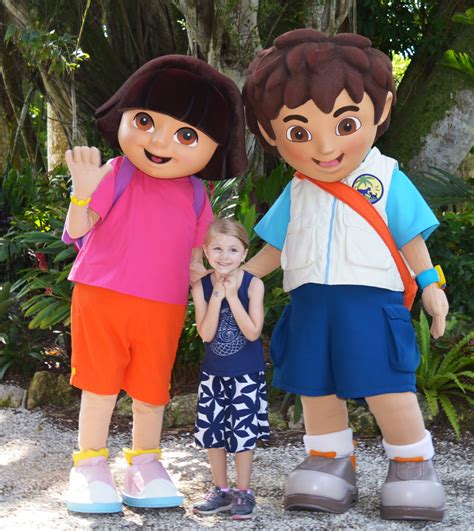 Meet Dora The Explorer And Go, Diego, Go! Characters At