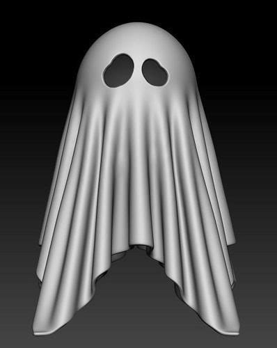 3 Bedsheet Ghosts Halloween 3d Model Cgtrader