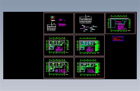 某监狱电气图纸autocad 2007模型图纸下载 懒石网