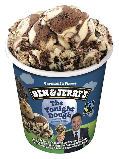 Ben And Jerrys Unveils Jimmy Fallon Ice Cream Flavor The Tonight Dough Great Ideas