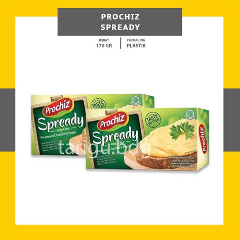 Jual PROCHIZ KEJU SPREADY 160GR PROCHIZ GOLD CHEDDAR 60GR KEJU OLES