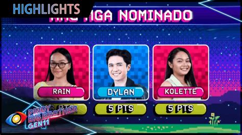 Day Th Nomination Night Official Tally Of Votes Pbb Gen