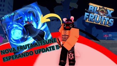 Nova Fruta Kitsune Blox Fruits💫update 20 💫 Jogando Com Inscritos💫 Youtube