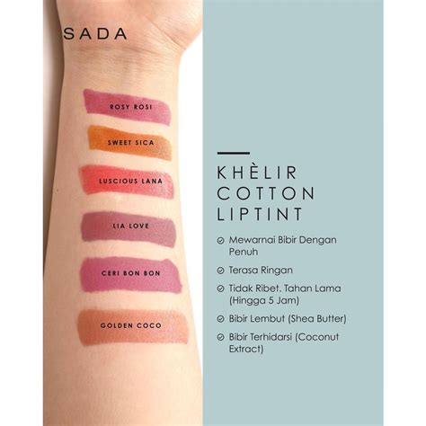 BPOM SADA By Cahty Sharon Khelir Cotton Liptint Lazada Indonesia