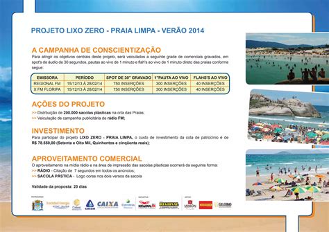 Projeto Lixo Zero Praia Limpa Email Ppt