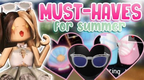 MUST HAVE SUMMER ITEMS IN ROYALE HIGH Royale High Summer Update 2022