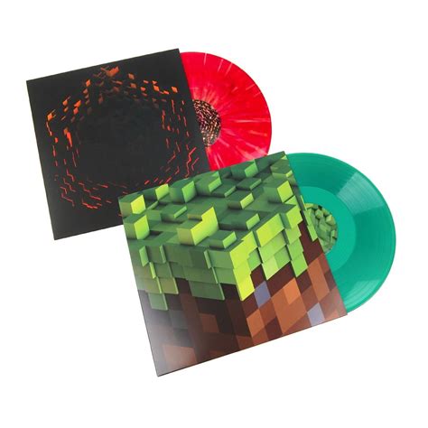 C418 Minecraft Colored Vinyl Lp Album Pack Volume Alpha Volume Beta