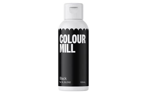 Colour Mill Black Ml Barwnik Spo Ywczy Olejowy S Odkie Akcesoria