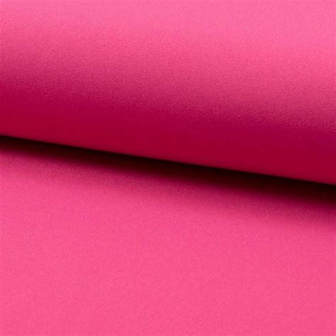 Tissu Burlington Uni Fuchsia Tissus Des Ursules