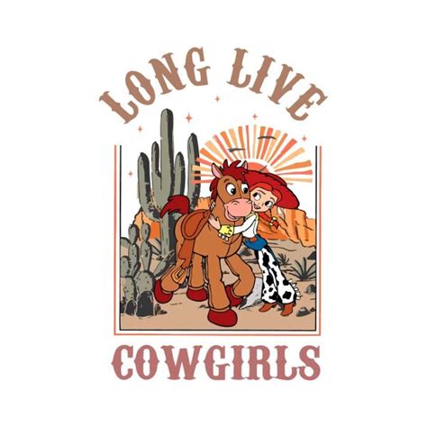 Jessie Long Live Cowgirls Toy Story PNG SVGLand